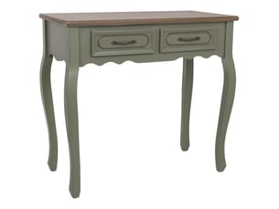 Console d'entrée en bois vert 80x40x75 cm h