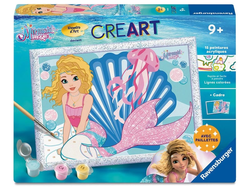  Creart kids 18x24cm  merlinda sirènes suprêmes 12023339 - Conforama A