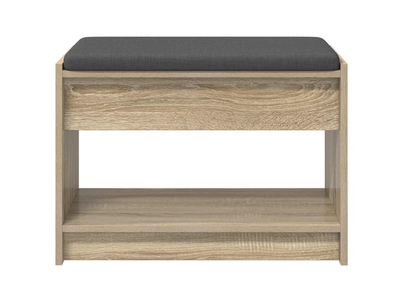  Banc d'entrée, banc interieur chêne sonoma 63x38x45 cm  - Conforama E
