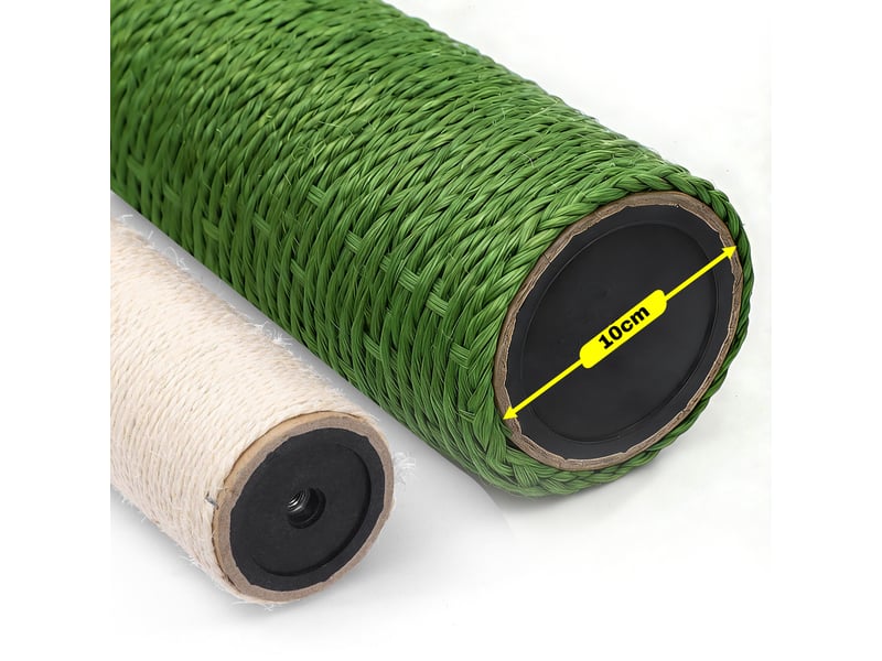  cactus avec griffoir chat 90 cm, plateforme fleur et sécurité. Superbe  vert pour le jeu et le repos quotidien.  - Conforama R