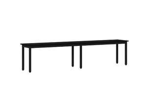 Banc  coloris noir <strong></strong> <strong></strong>