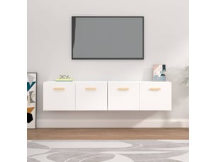Armoire     <strong></strong> <strong></strong> coloris blanc largeur 80 cm