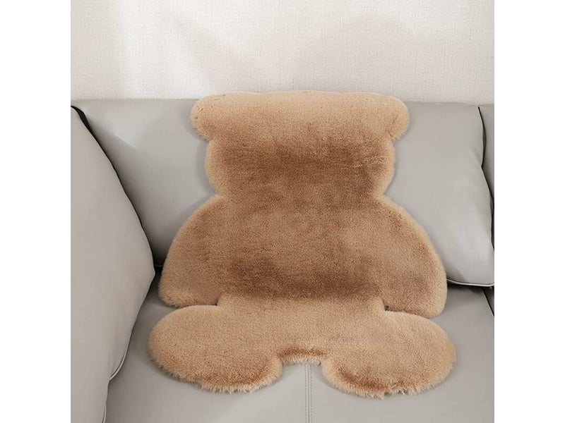  Tapis de zone lavables rond duveteux grands coussinets protecteurs tapis pour enfants pour salon chambre bebe tapis de chambre d'enfant 90 x 120 cm  - Conforama D