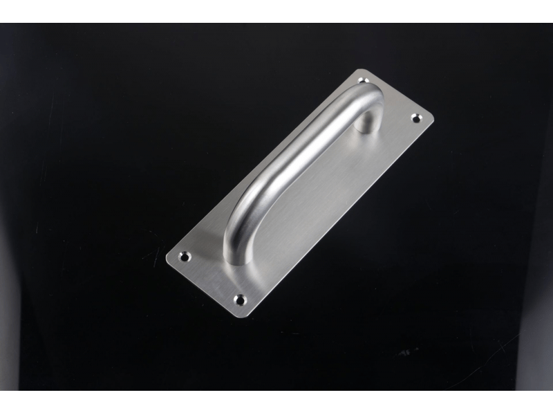  (200 x 65 mm) poignées de portes coulissantes, poignées de porte en acier inoxydable, pour portes coulissantes, granges, toilettes, garages  - Conforama E