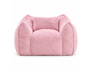 Fauteuil fixe Tissu rose