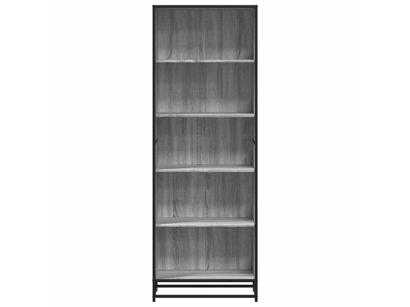  Bibliothèque, meuble de rangement salon sonoma gris 60x35x170,5 cm bois d'ingénierie  - Conforama D