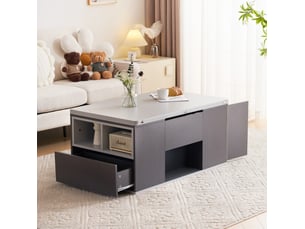 Table basse rectangulaire coloris bicolore <strong>HAUSS SPOLE</strong> <strong></strong> - 51 cmx100 cm