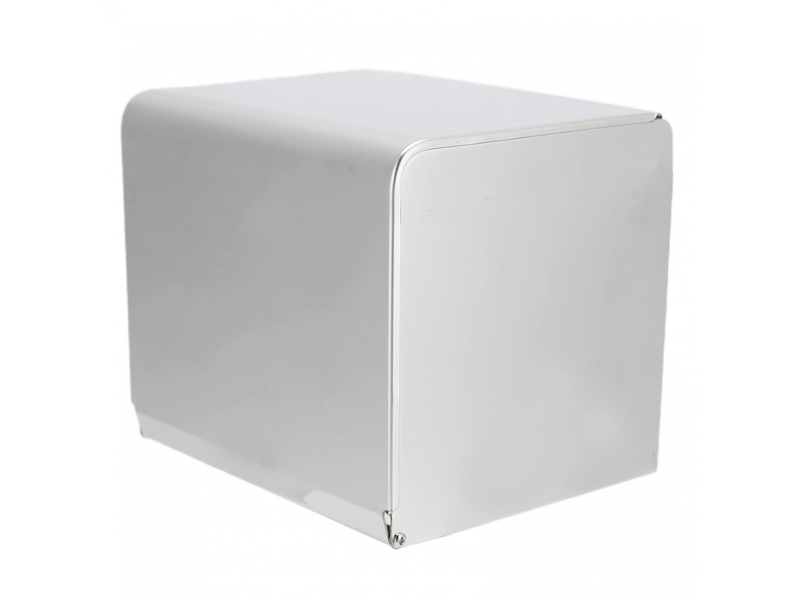 Porte-mouchoirs en acier inoxydable 304 pour cuisine, salle de bain, chambre à coucher (boîte à mouchoirs miroir 4351) - Conforama E