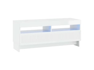 Meuble tv coloris blanc 1 cm <strong></strong>  <strong></strong>
