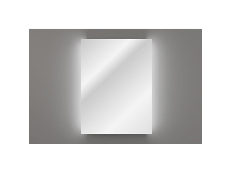  Miroir salle de bain led rectangulaire 80x70 cm design moderne  - Conforama E
