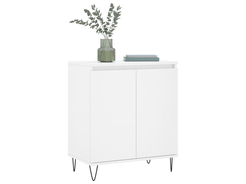  Buffet - bahut - meuble de rangement blanc 60x35x70 cm bois d'ingénierie  - Conforama C