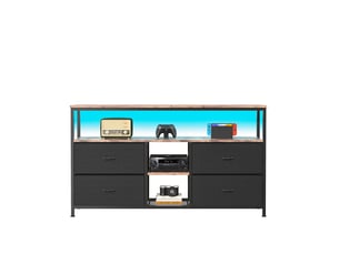 Meuble tv coloris noir    