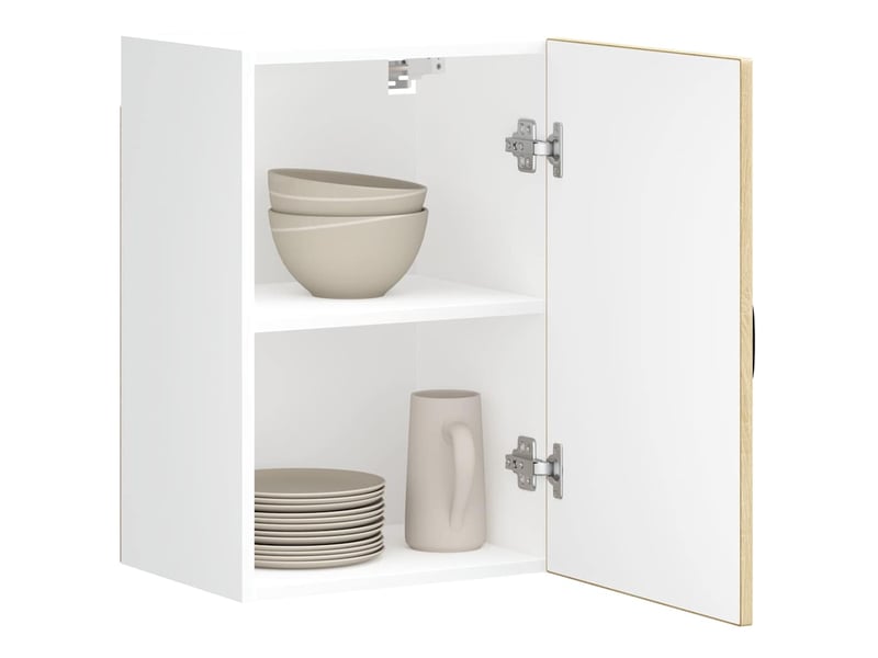  Armoire murale de cuisine kalmar chêne sonoma bois d'ingénierie shl5802  - Conforama B