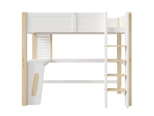 Lit superposé 90x200 cm <strong>OOIILLEE</strong> <strong></strong> coloris naturel