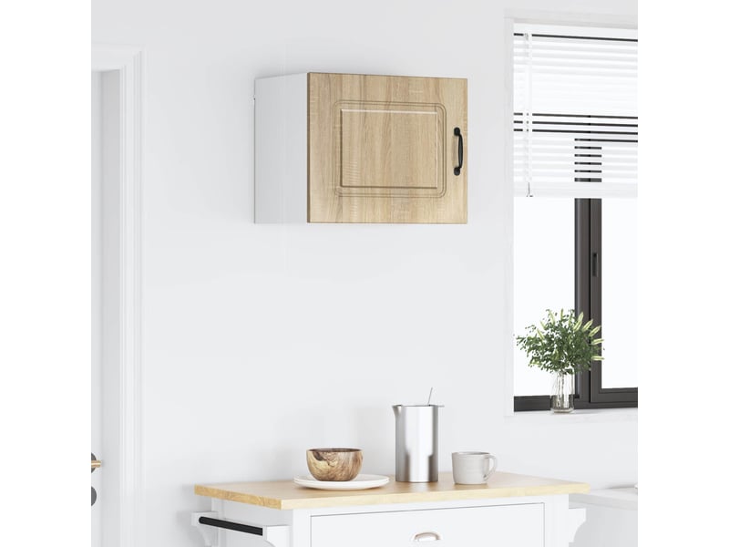 Meuble mural de cuisine | armoire de cuisine chêne sonoma 50x31x40cm  - Conforama D