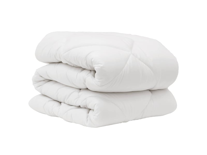  Couette avec oreiller 2 pièces - duvet blanc microfibre  - Conforama D