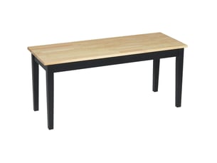 Banc 2 place(s) coloris naturel <strong>DESMIU</strong> <strong></strong> - 102 cm
