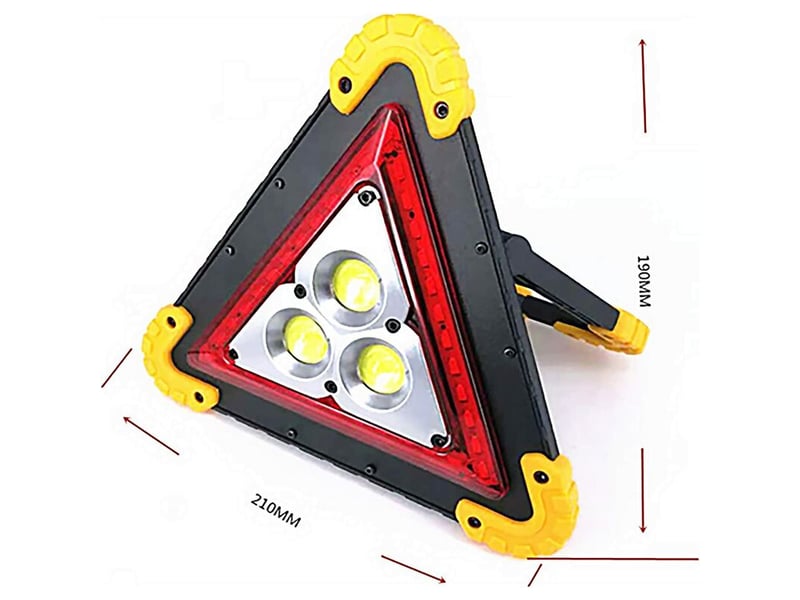  Lampe torche à détecteur de présence angle détection 60° 15 led rechargeable batterie 3,7 v 15 cm blanc  - Conforama E