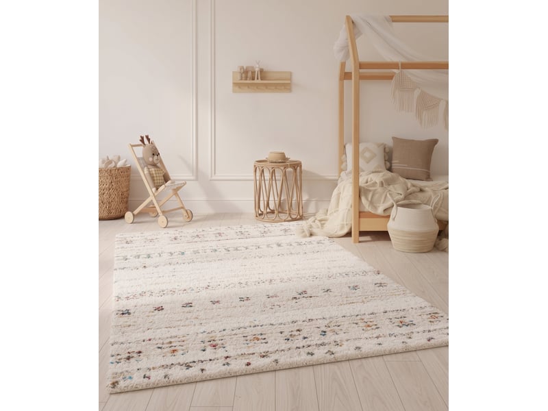  Tapis design doux et volumineux de style ethnique 200 x 290 cm  - Conforama C