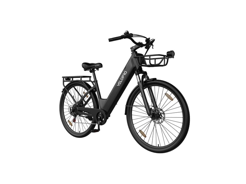  Vélo électrique velopro c1pro, 250 w, 36 v, noir C1PRO - Conforama B