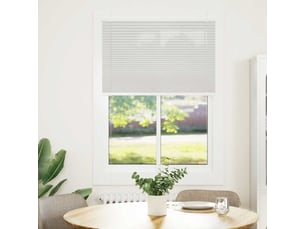 Store plissé, store de fenêtre gris clair 85x100 cm largeur du tissu 84,4 cm cf46907