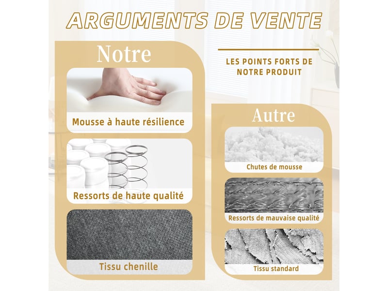 Canapé modulable en chenille gris foncé 198 x 79 x 60 cm, convertible avec poches latérales et base antidérapante 198x79x60cm - Conforama W