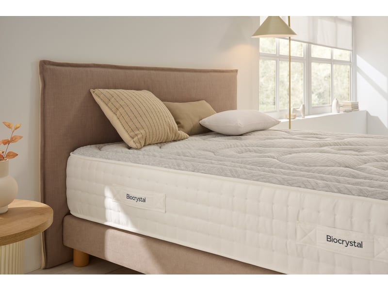  Matelas ressorts ensachés biocrystal selenium spring 30 cm - 120x180 cm - fermeté élevée- moonia  - Conforama C