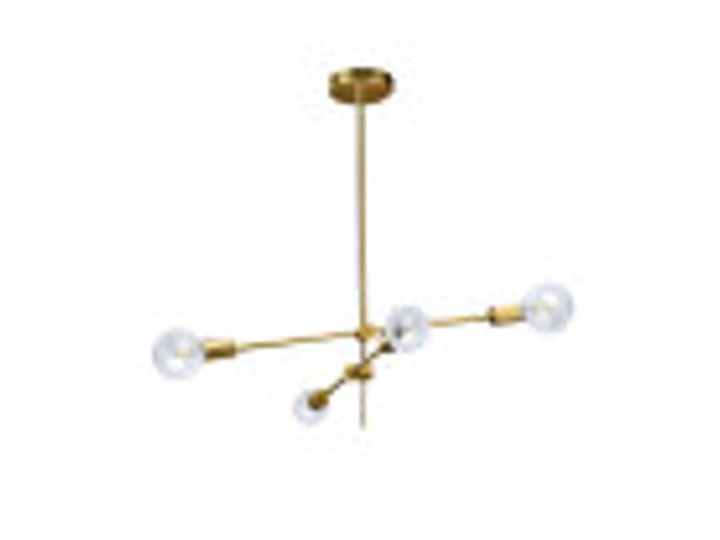  Fabrilamp jerusalen, lampe, moderne, 4 x e27, bronze, 64 x 71 x 71 cm 154654112 - Conforama B