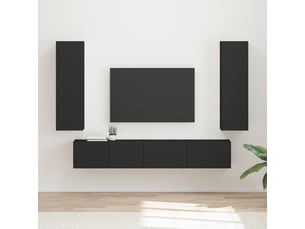Meuble tv coloris noir 30 cm <strong></strong>  <strong></strong>