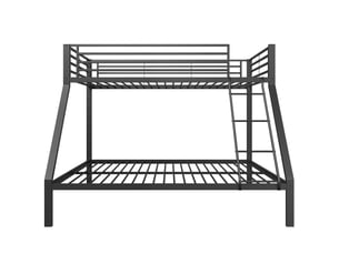 Lit superposé 90x140/200 cm <strong></strong>  <strong></strong> coloris noir