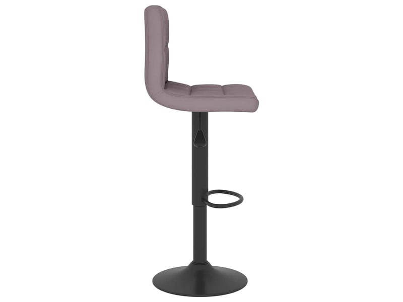  Tabouret de bar, chaise de bar taupe tissu shl4964  - Conforama D