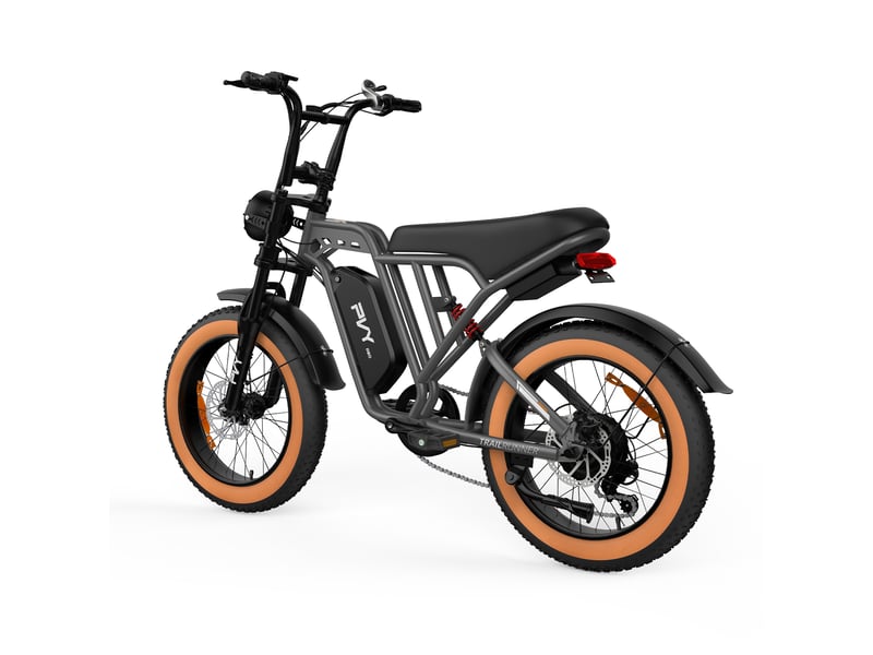 Baolujie dp-2011 vélo électrique double moteur 24x4 pneus 48v 20ah, noir - Conforama E