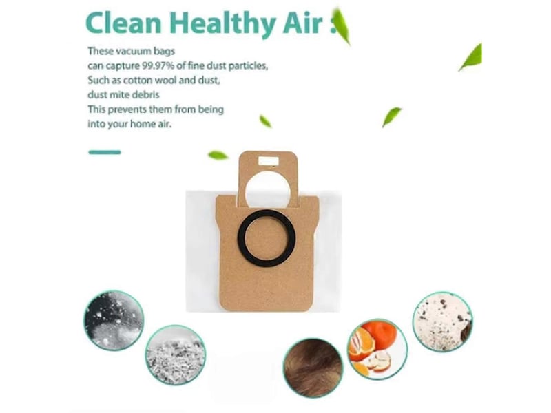  For xiaomi robot vacuum cleaner x10+ mijia omni 1s b101cn dreame s10 s20 pro x10 l10 l10s accessories dust bag 3-pcs  - Conforama C