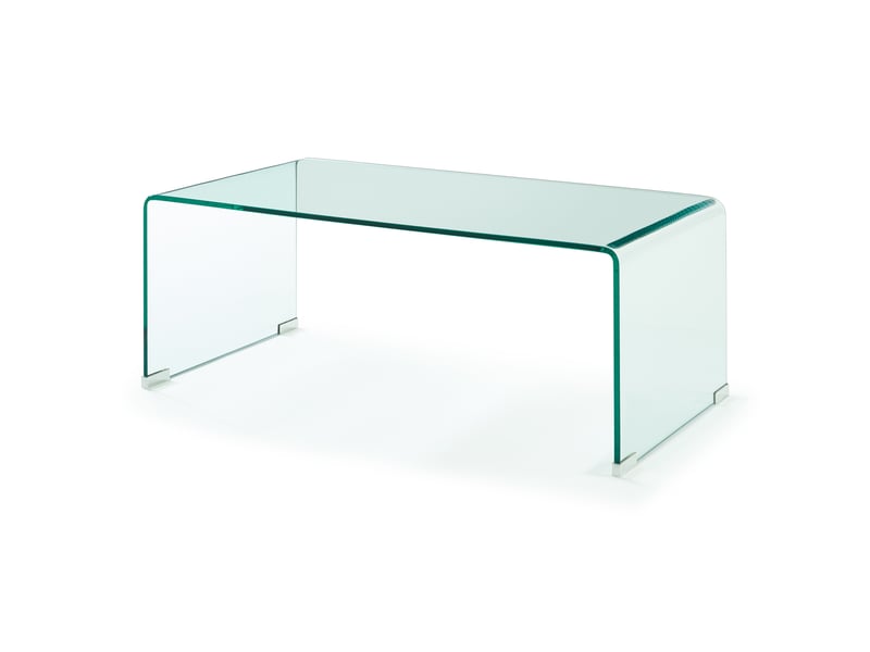  Table basse väsas verre 90 x 45 x 35 cm transparent [en.casa] Väsas - Conforama A