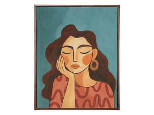 Toile homy carré 40x50cm