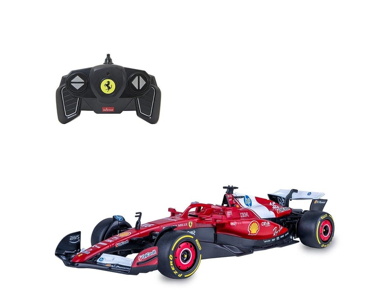 Voiture télécommandée ferrari sf-25 1:18 rouge 2,4ghz 402260 - Conforama A