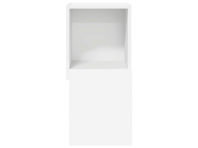  Meuble d'angle, meuble de rangement salon 30,5x30x65cm bois d'ingénierie  - Conforama E
