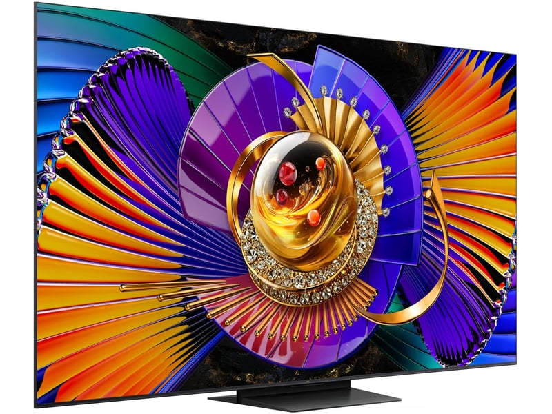 55c7l-tcl c7l sqd-mini led tv smart tv, wifi, noir - Conforama D