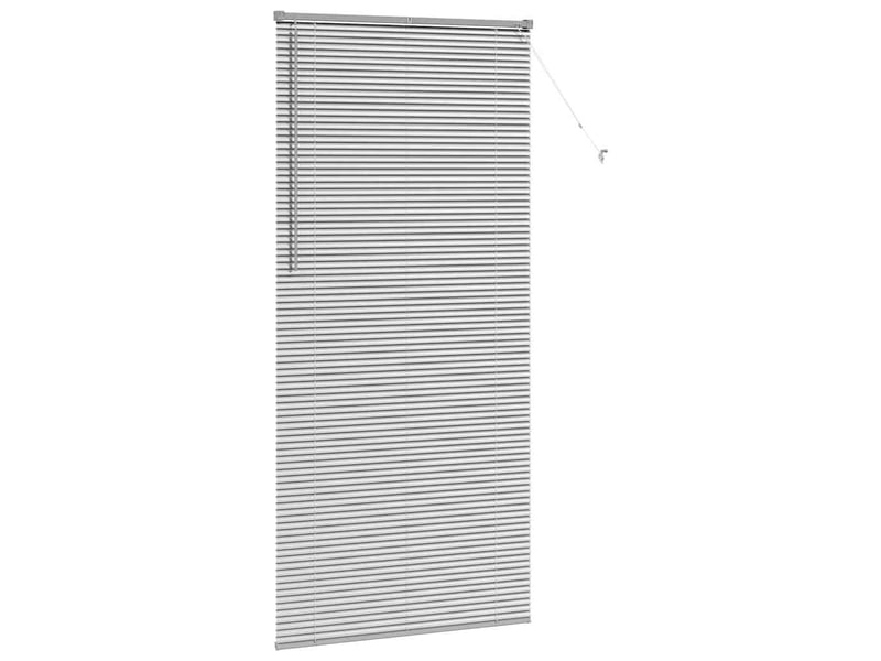  Store vénitien, store de fenêtre argenté 220 x 105 cm 25 mm aluminium cf47586  - Conforama E