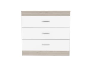 Commode 3 tiroir(s)    TUHOME CONCEPT  coloris bicolore largeur 80 cm