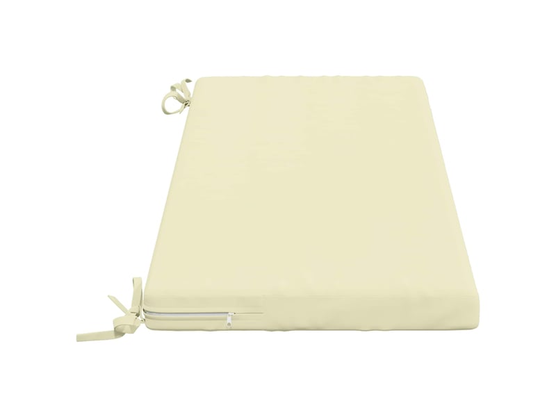 Coussin de banc, coussin d'assise, coussin de canapé soest 100 % polyester crème 120 x 40 x 5 cm cf53207 - Conforama D