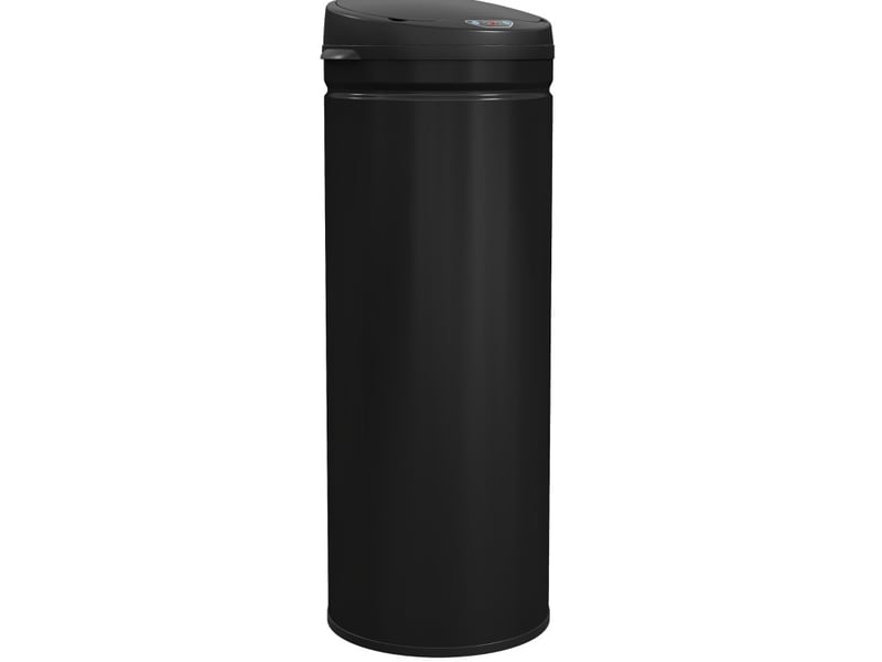  Poubelle à déchets 50 l à capteur sensor, fonction soft-close, poubelle sans contact en acier inoxydable pour une cuisine hygiénique  - Conforama A