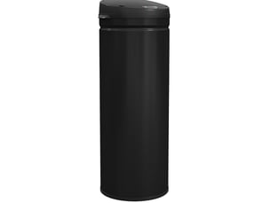 Poubelle à déchets 50 l à capteur sensor, fonction soft-close, poubelle sans contact en acier inoxydable pour une cuisine hygiénique