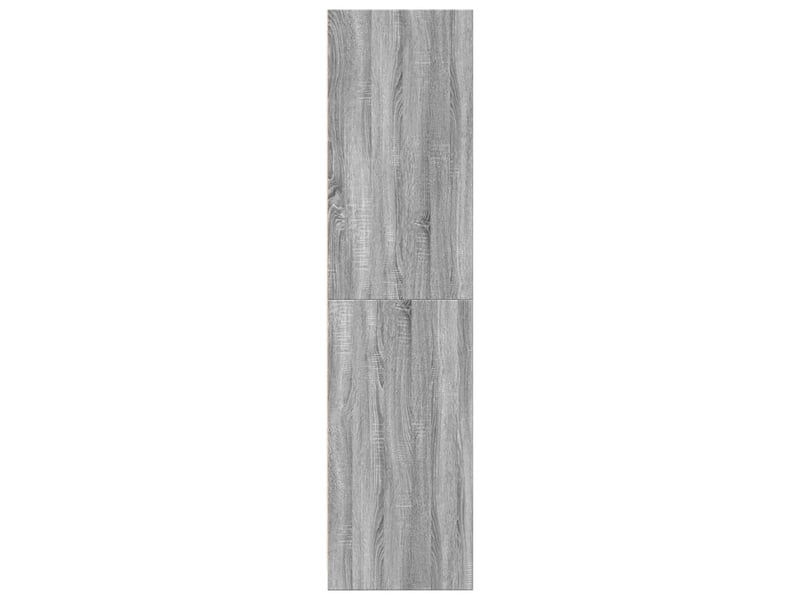  Garde-robe, armoire de rangement sonoma gris 80x50x200 cm bois d'ingénierie shl53862  - Conforama E