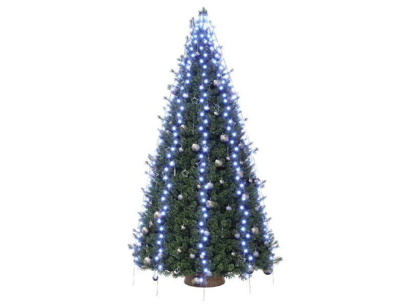  Guirlande lumineuse avec 500 led bleu 500 cm intext cf62415  - Conforama C