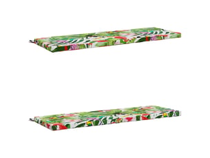 Lot de 2 coussins de banc, coussins d'assise soest 100 % polyester cf56917