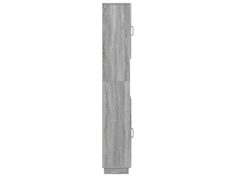 Colonne de salle de bain avec étagère ouverte hoorn sonoma gris - Conforama E