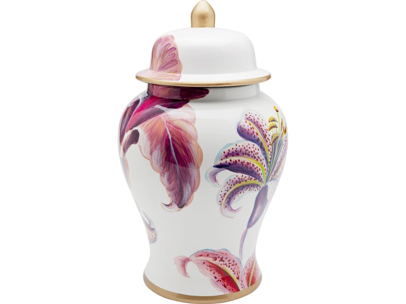  boîte lys roses 42cm  - Conforama D