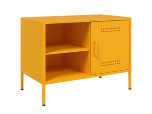 Meuble tv coloris jaune 68 cm <strong></strong>  <strong></strong>