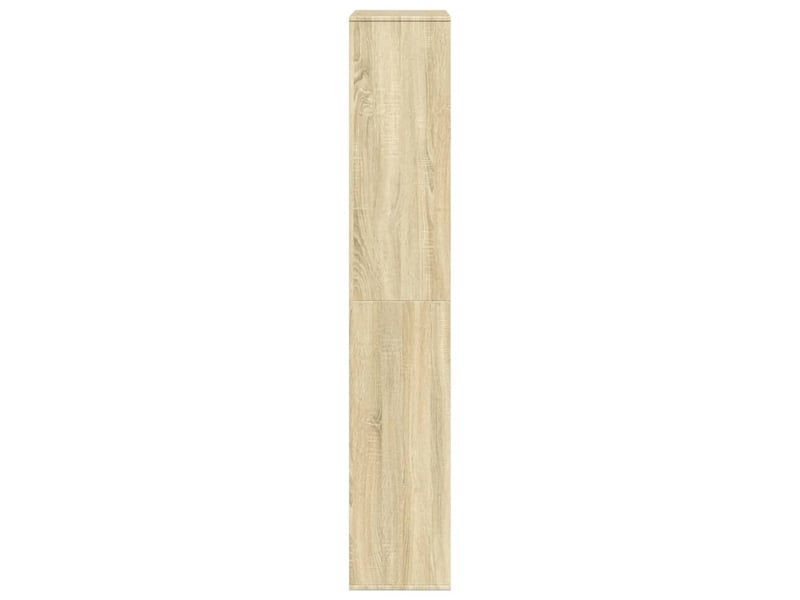  Cloison bibliothèque, meuble de rangement chêne sonoma bois d'ingénierie  - Conforama E